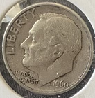 1960-D SILVER Roosevelt Dime Ten 10 Cents 90% Silver Ag 6.34 Melt 2/1/2026