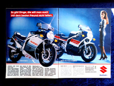 1986 Suzuki GSX-R 750 X and GSX-R 750 R Special Edition, Original Advertising