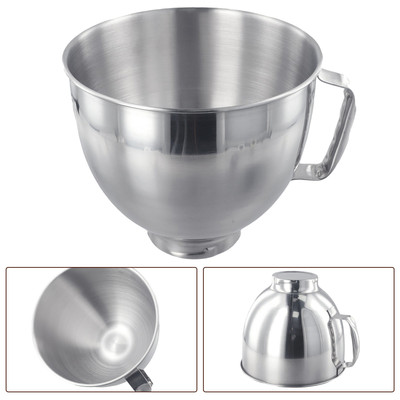 Mixerschale 4,5qt/5qt Edelstahl Für KitchenAid Lebensmittelqualität Rührschüssel