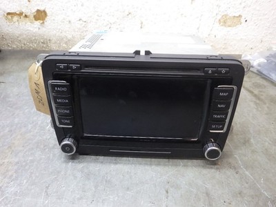 Volkswagen VW Scirocco R Line 2013 Head unit stereo 1T0035680C RNS510 (VW32)