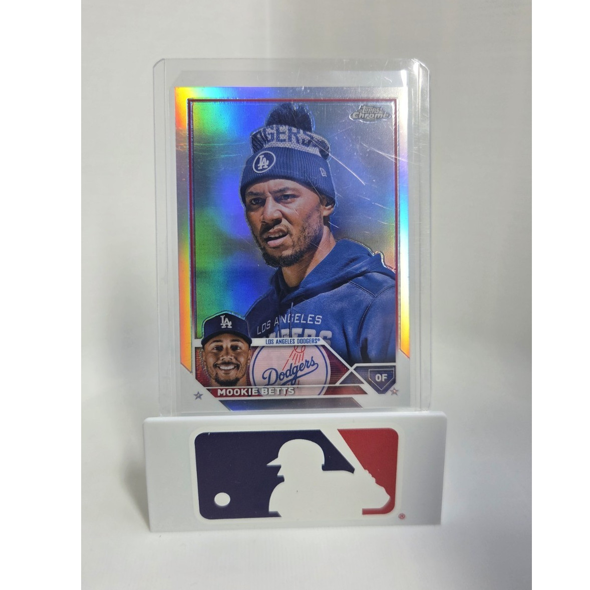 Topps 2023 Chrome Image Variation Refractor Mookie Betts Dodgers #150