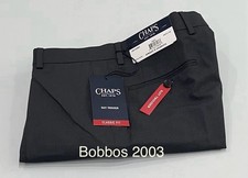 Chaps Men's Classic Fit Suit Trouser, Gray, Size 30X30