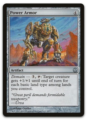 Power Armor #62 (NM) Phyrexia vs the Coalition DDE Magic MTG