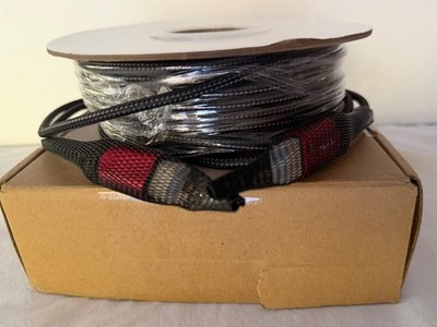 Jsaux HDTV 8k Fiber Optic Braided Cable 100 ft.