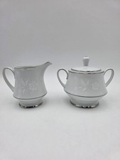 Vintage Noritake China Ranier 6909 Sugar Bowl And Creamer Set Made In Japan