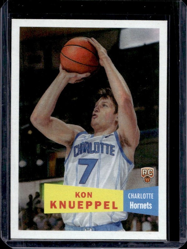 2025-26 Topps Living Kon Knueppel RC Rookie #15 Hornets