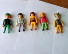 LOT Vintage Playmobil Geobra Figures Toys Figurines King Jester Pilgrim LOOK NR