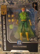 McFarlane Collector DC Multiverse Gold Label Kite-Man Platinum Edition Brand New