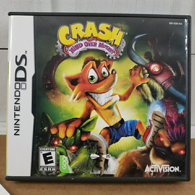 Nintendo DS Crash Mind Over Mutant Activision ESRB-E