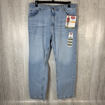 Men's Wrangler Five Star Premium Regular Fit Jeans - Bleached Indigo - 38x30-NWT