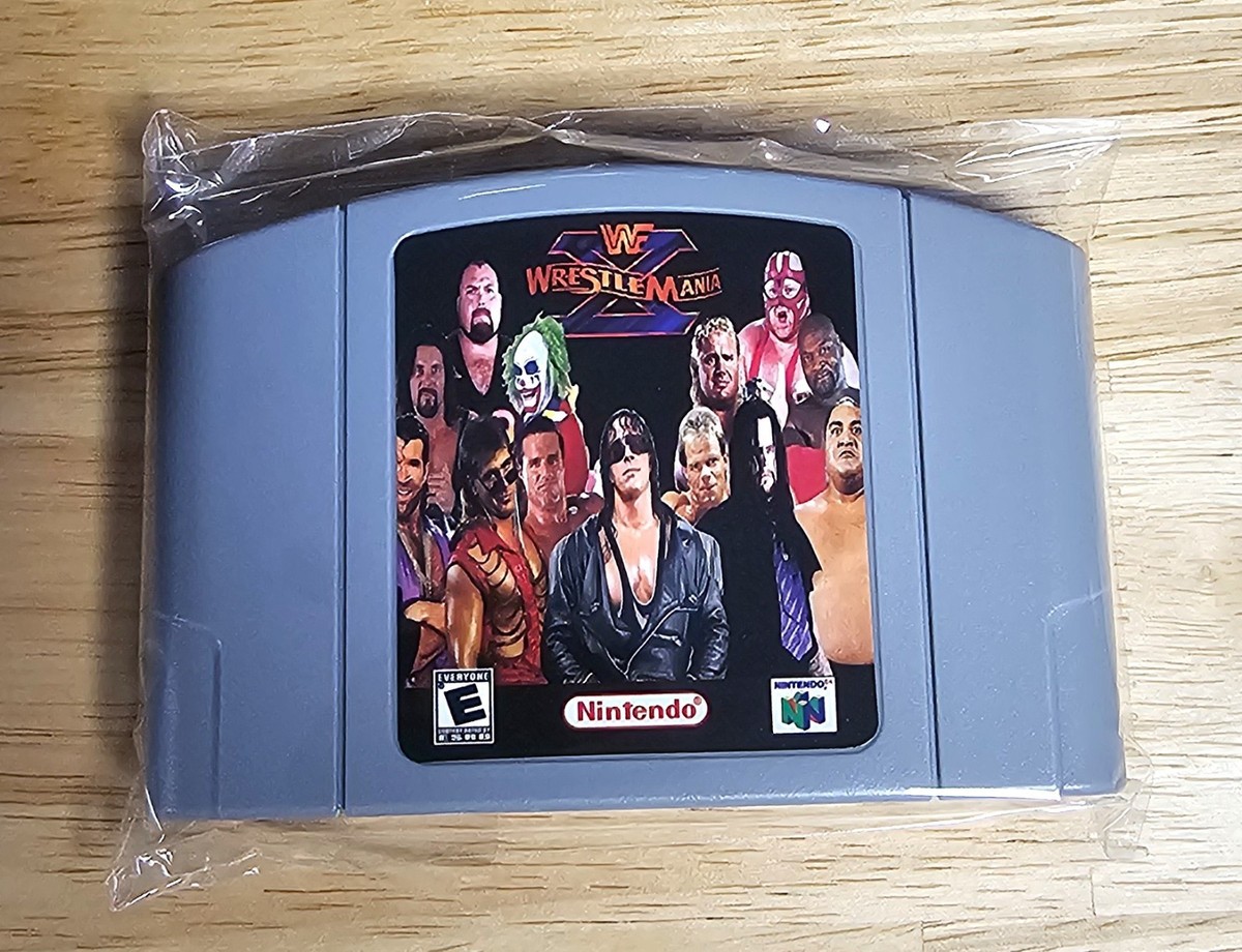 WWF Wrestlemania X Cartridge For Nintendo N64