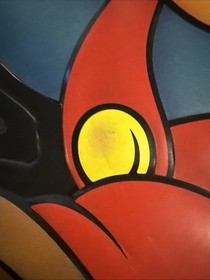 Super Mario Bros 2 R&uuml;be H&auml;ngeschild doppelseitig Nintendo NES STORE DISPLAY