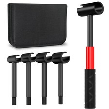 4-in-1 Door Hinge Adjustment Tool, Hinge Gap Adjusting Wrench, Door Repair Ki...