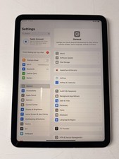 Unlocked Used Apple iPad A16 11 GEN A3355 Cellular  WiFi 11-inch 128GB TESTED