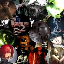 Custom Horror Video Game 3in Stickers Resident Evil, Silent Hill 75 Designs