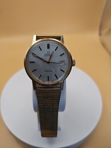 Authentic Omega Geneve Automatic Ref 166.0003 Cal 565 35mm Gold Plated Mesh Vintage