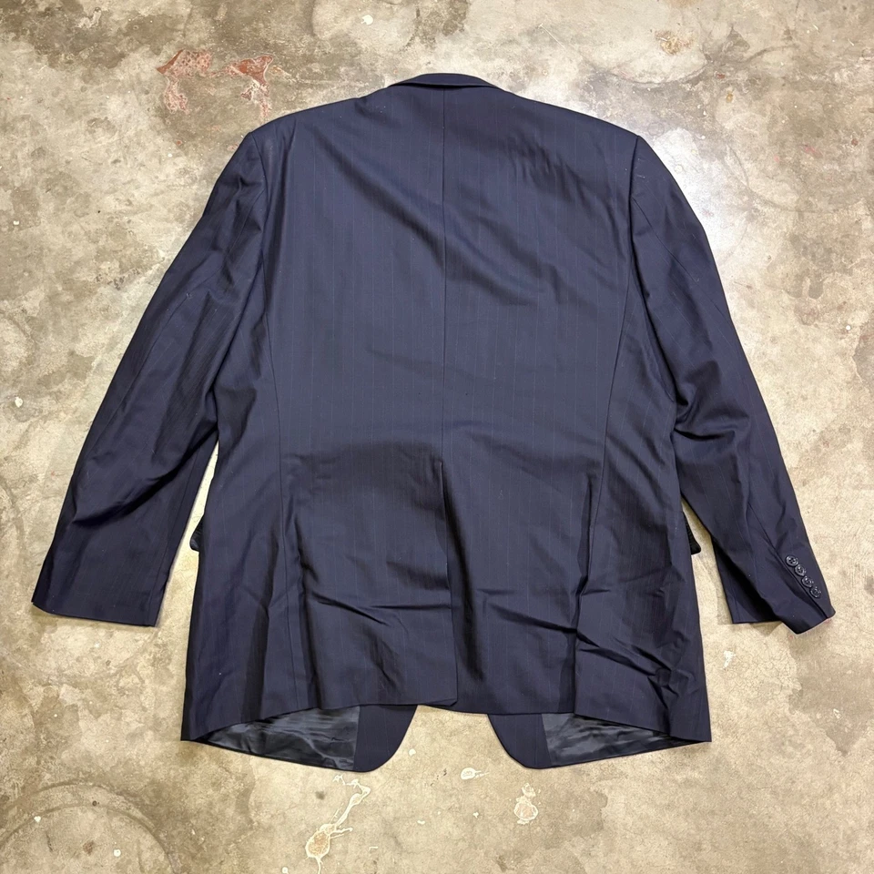 Alexandre of Savile Row London Pinstripe Suit Tailored England 50R 42x34 - Image 3 of 4