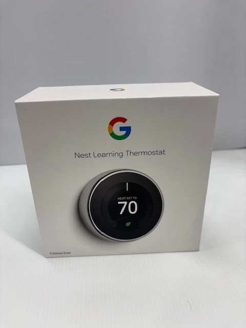 Google Nest Smart Learning Thermostat T3019US Open Box