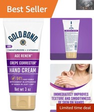 Age Renew Crepe Corrector Hand Cream - 3 oz. for Youthful, Smoother Skin