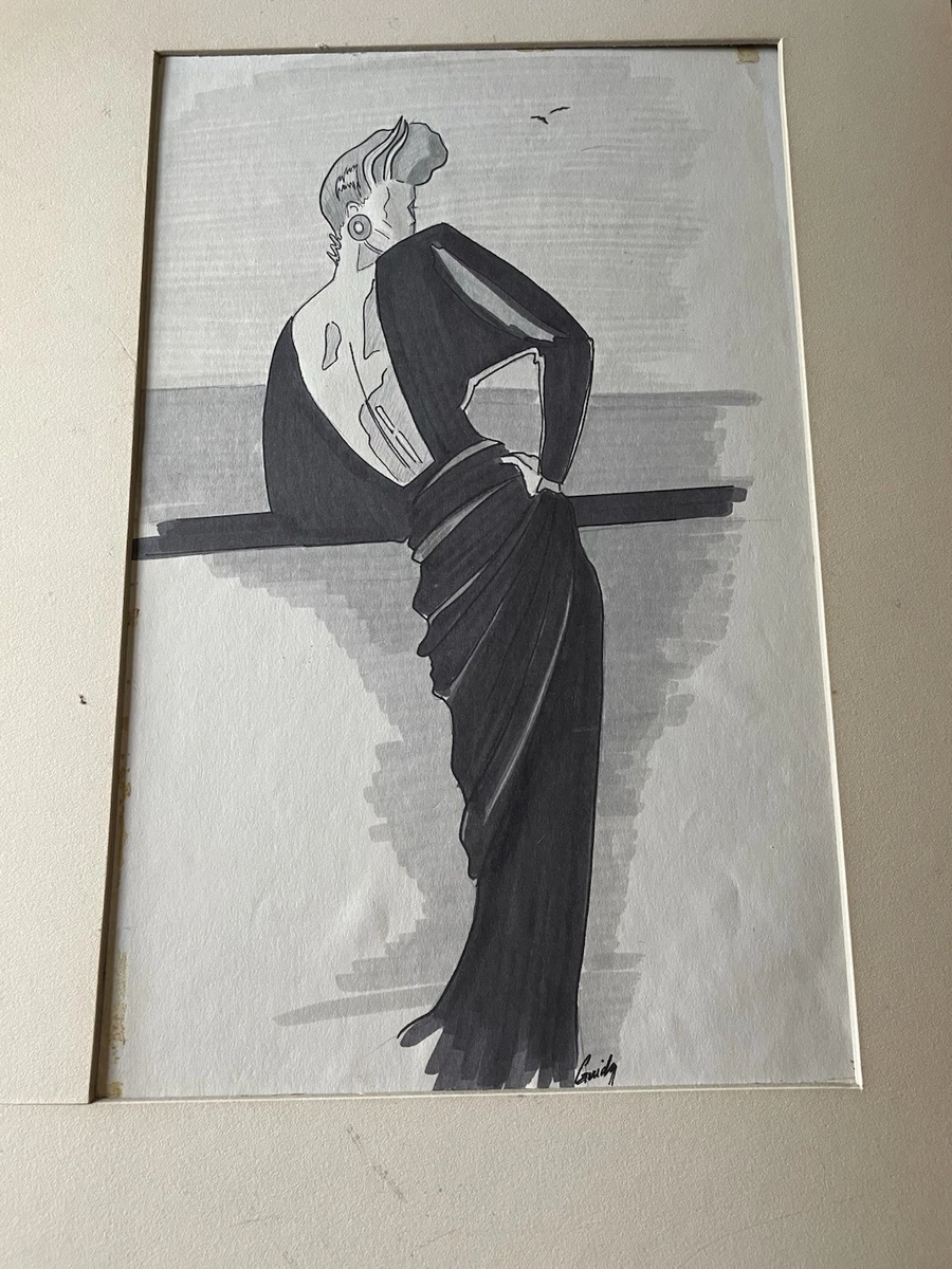 Art déco lithograph 直筆サインあり Art Deco Art Drawings for sale | eBay
