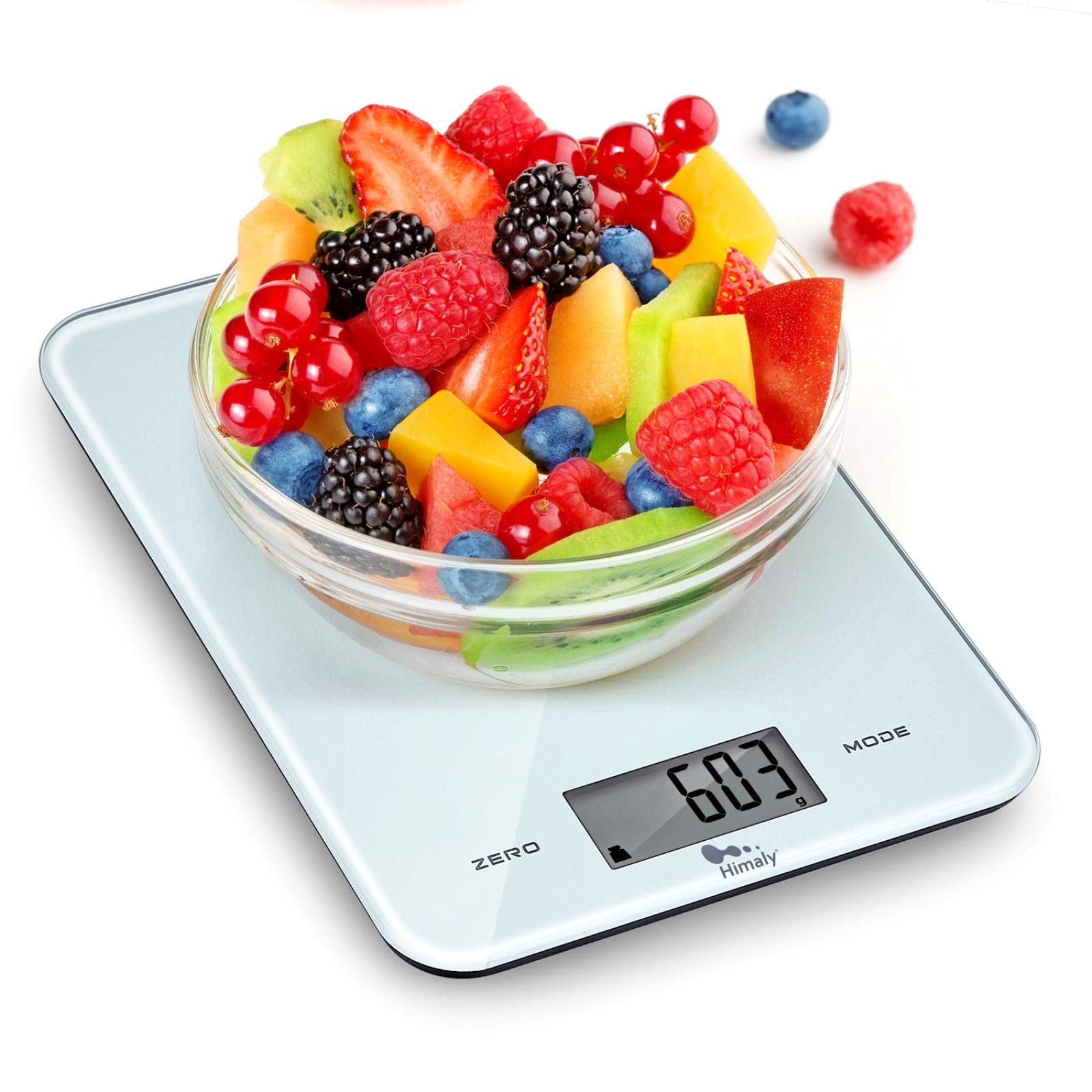 Bilancia Elettronica himaly 10Kg Acciaio Inox - Display LED ad Alta Leggibilità