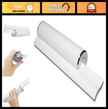 Dual Cleaning Blades Squeegee with Chrome End Caps - USA Made, Elite Quality