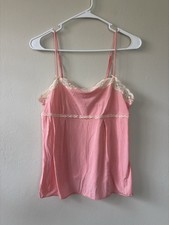 Victoria  s Secret Angels Women  s Size Small Lingerie Tank Top Pink
