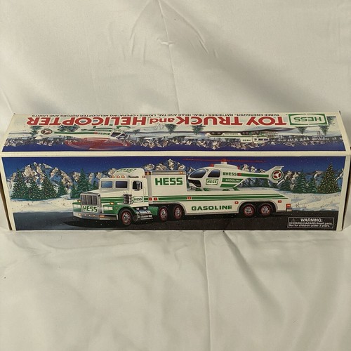 VTG | 1995 HESS | Truck & Helicopter | Mint in Original Box - Picture 2 of 14