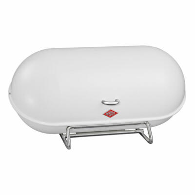 Wesco Breadboy Brotkasten Brottopf Brotbox Brot Topf Weiß Stahlblech 222201-01