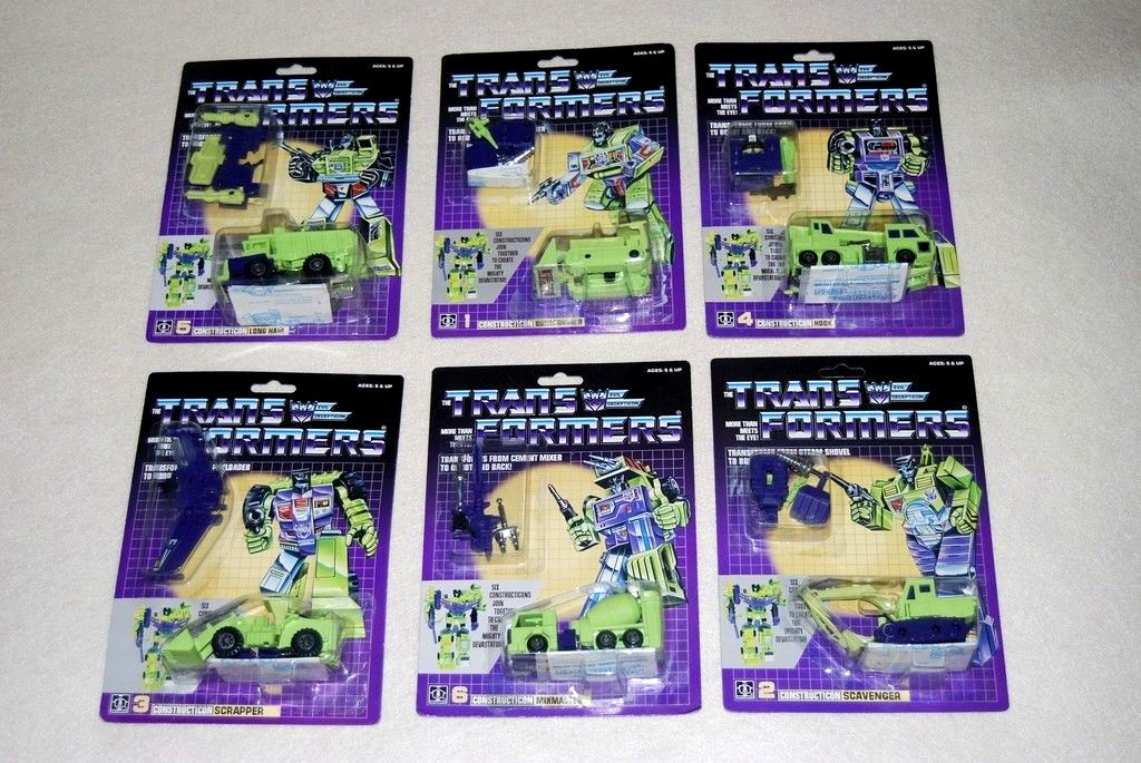 Transformers G1 Devastator 2018 Vintage KO Marca Nuevo Regalo Transformers G1 Devastator 2018 Vintage KO Marca Nuevo Regalo