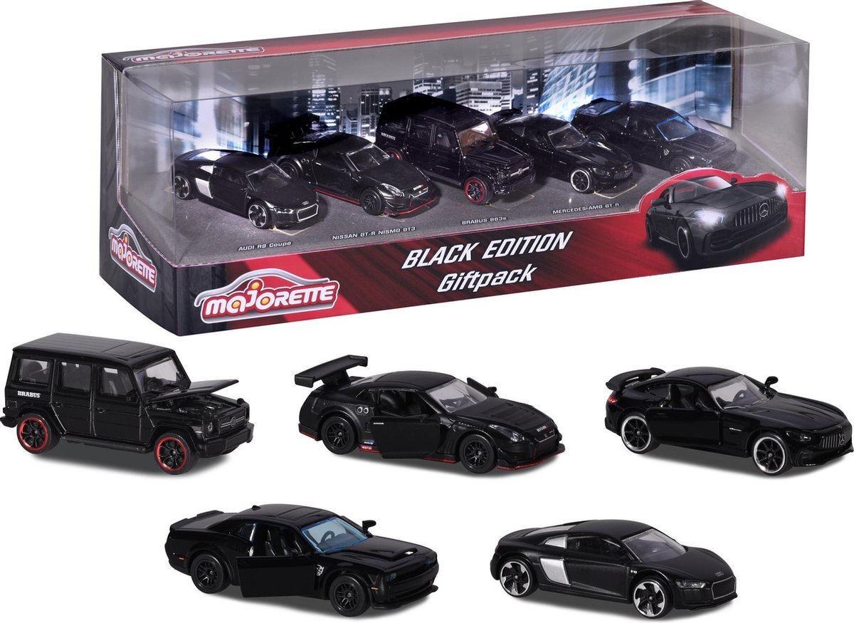 Majorette Black Edition 5 Pieces Giftpack | eBay