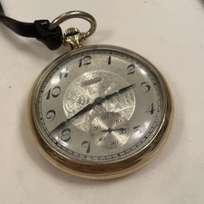 Elgin Pocket Watch Grade 313 10K Gold Filled 16s 15 Jewel