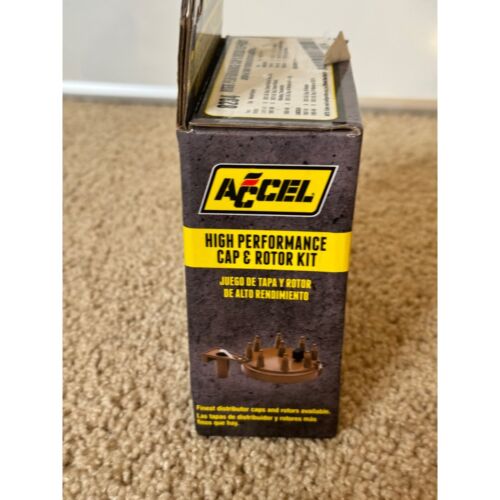 "ACCEL High Performance Cap & Rotor Kit, Model 8234, Gray, New in Box - Picture 3 of 4