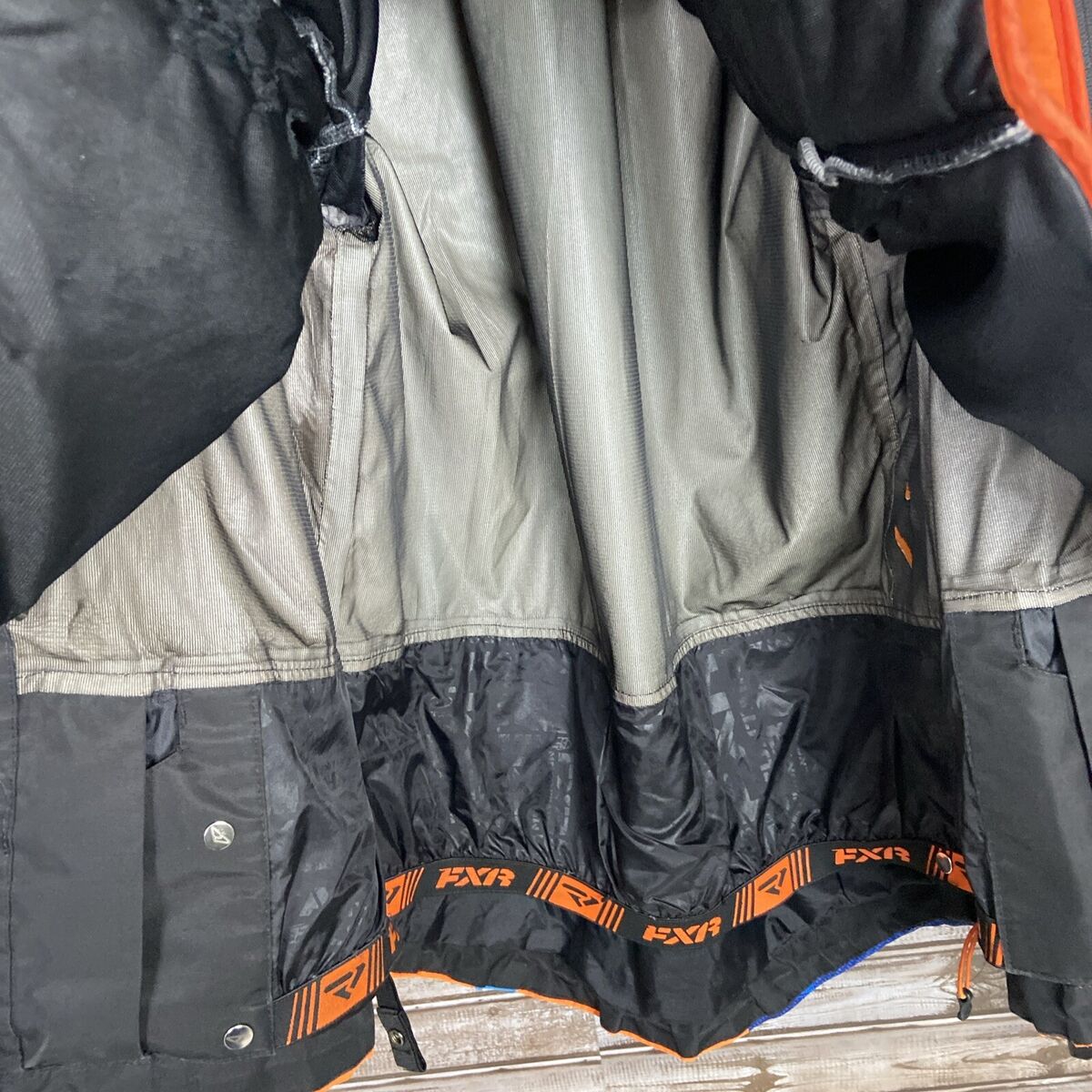 FXR Mountain Mission X Racing Snowmobile Jacket Neon Orange FXR Mountain Mission X Racing Snowmobile Jacket Neon Orange