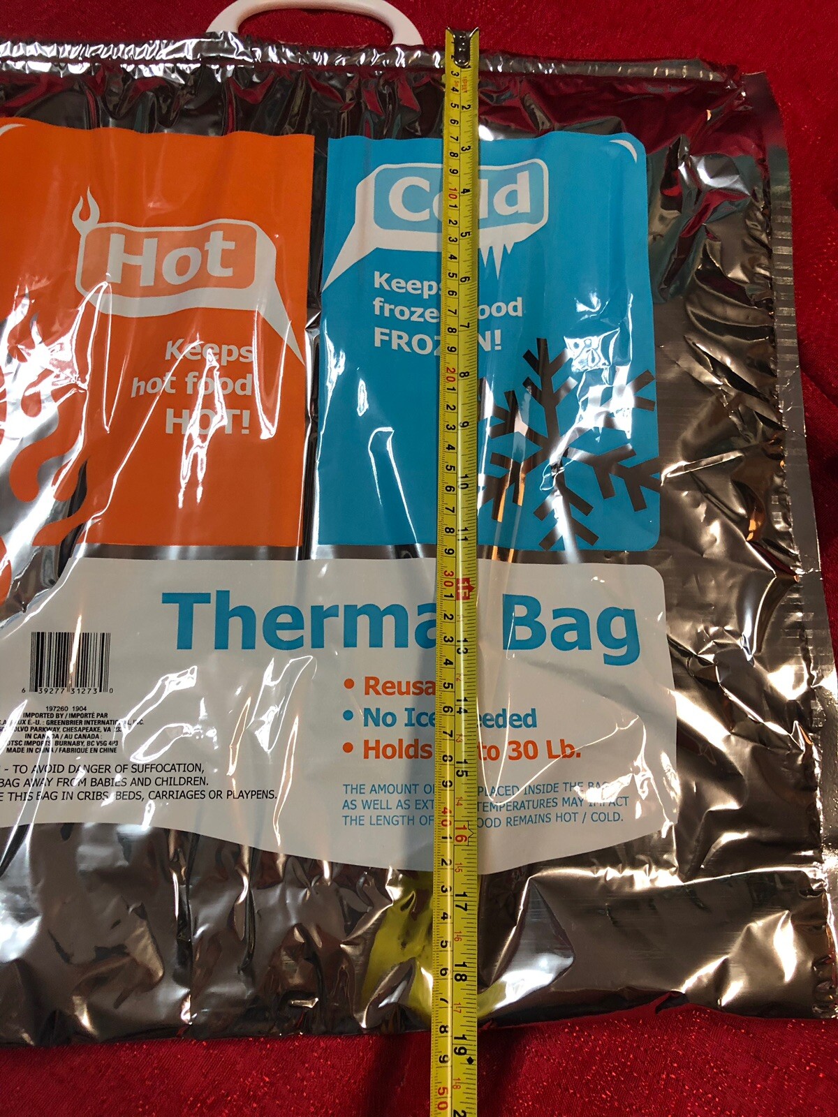 thermal bag dollar tree