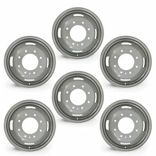 Set of 6 17"🔥Dually Steel Wheels for 05-16 FORD F350 Super Duty OEM QLTY 10093