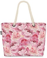 Void Tasche Seerosen Teichrosen Blumen-Muster See-Rosen Garten-Teich