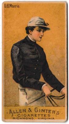 Allen & Ginter - 'Racing Colours of the World (WB)' (c1890) - G.B. Morris