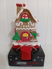 The Christmas Shoppe Gingerbread House Stocking Holder, Brand New 2022