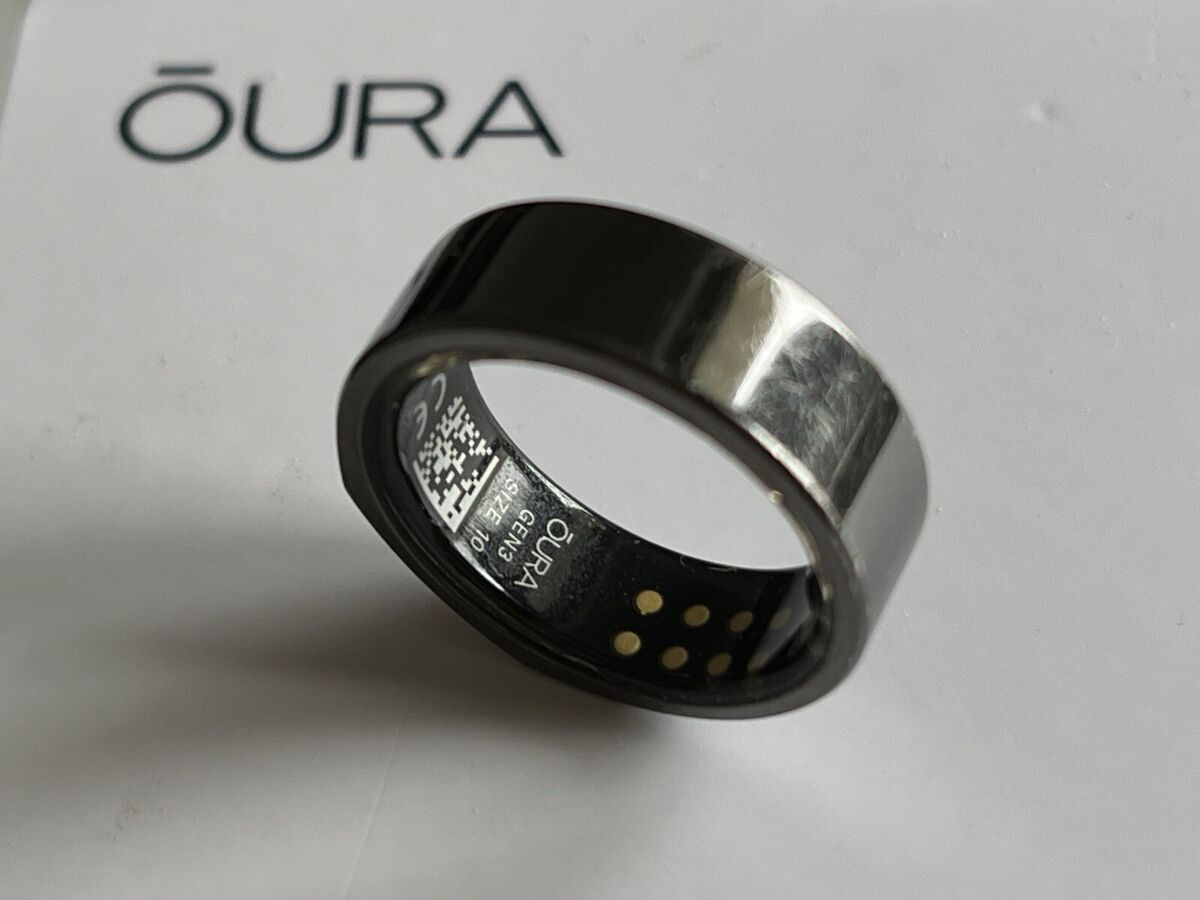 Oura Ring - Generation 3 - Heritage Black - Size 10 used, Perfect Christmas Xmas | eBay Oura Ring - Generation 3 - Heritage Black - Size 10 used, Perfect Christmas Xmas | eBay