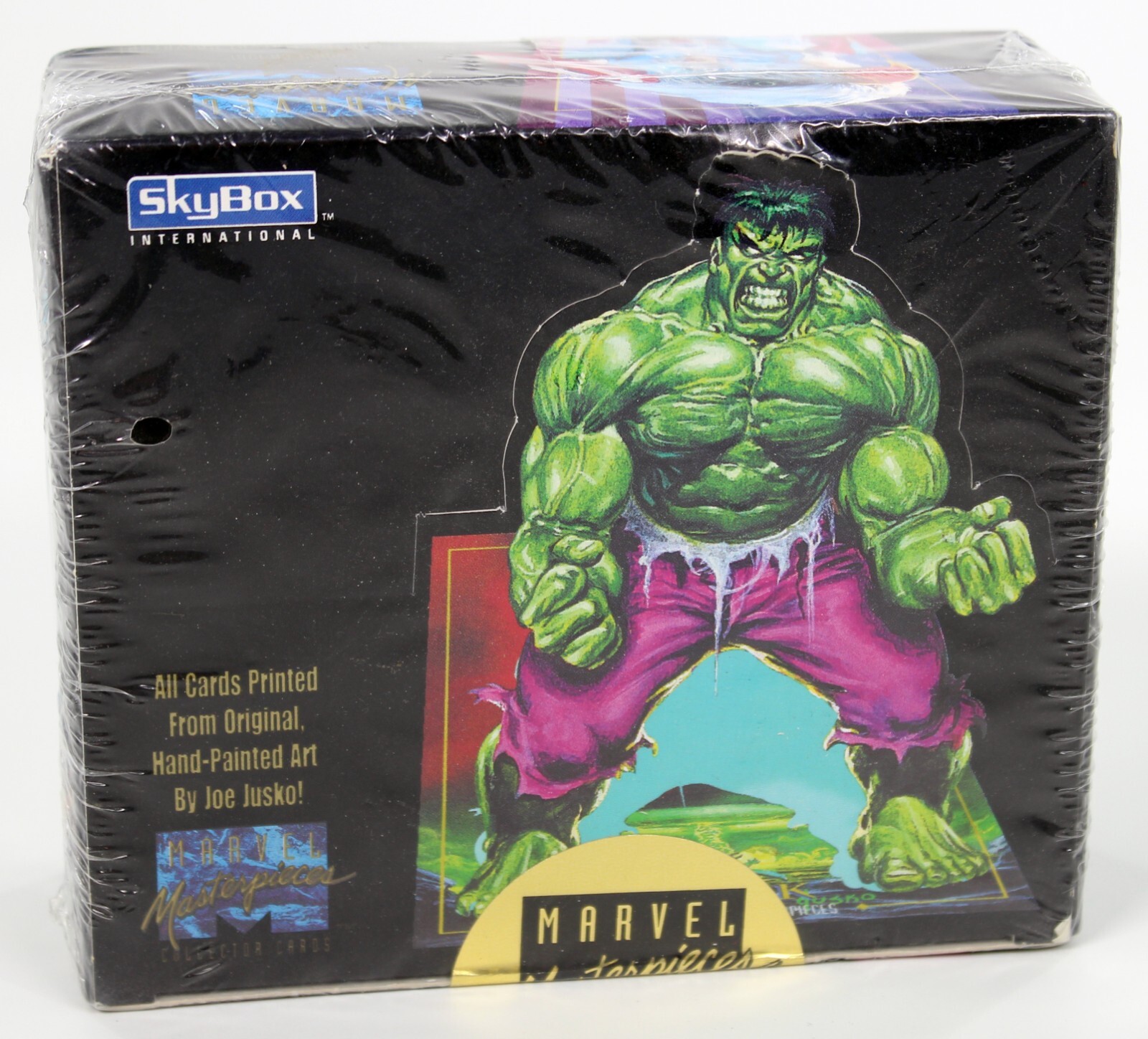 1992 Skybox Marvel Masterpieces Factory Sealed Box & Numbered (331108/350000)