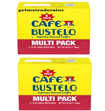 2 Pack - Café Bustelo Ground Coffee, 40 oz., 4 ct.