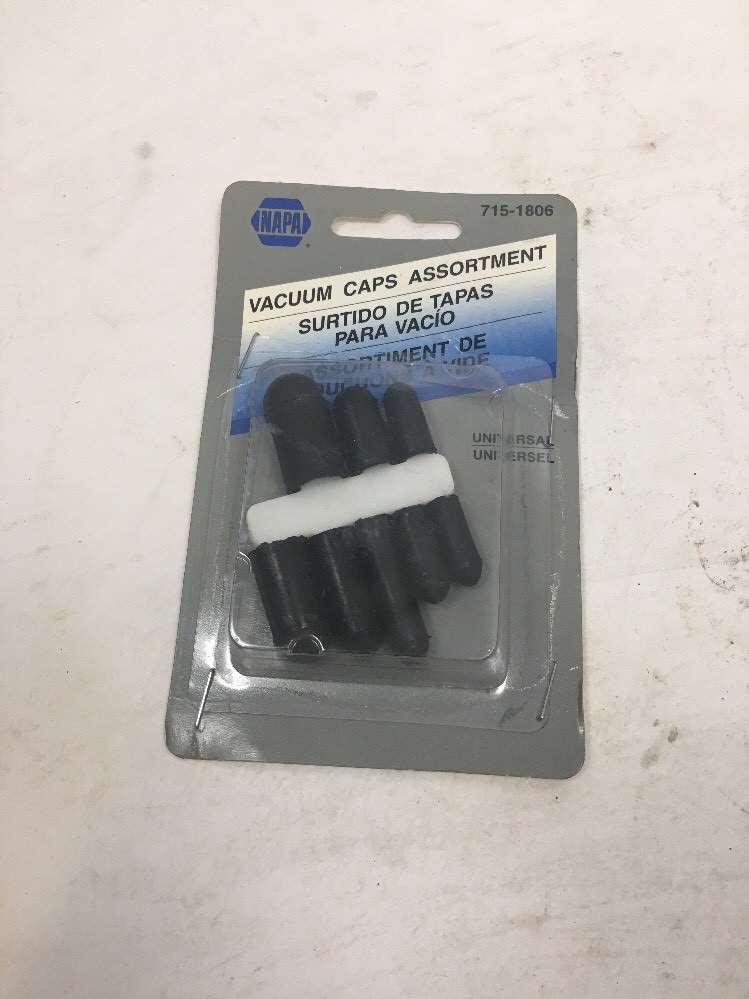 NAPA Rubber Black Vacuum Cap Assortment 7151806 eBay