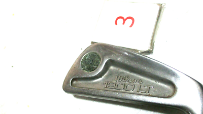 Vintage Wilson Lt 1200l #3 Iron RH Metal Shaft See Pictures For