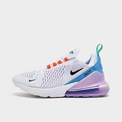 green and orange air max 270