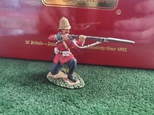 W.britain 20018 British Rifleman Kneeling Firing Zulu War