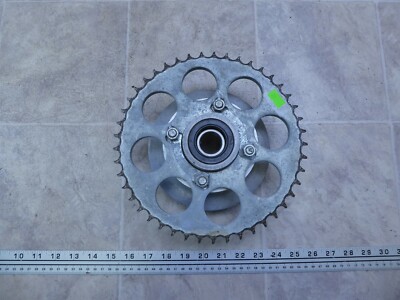 1979 Kawasaki KZ400 LTD K751) rear wheel sprocket and carrier | eBay