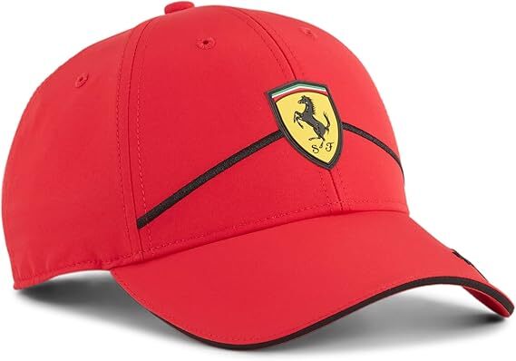 Mens Puma Ferrari Race BB Cap Rossa Corsa - OSFA
