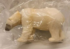 Ania Tomy White Polar Bear With Posable Head Figurine Toy ~ NEW IN PACKAGE 