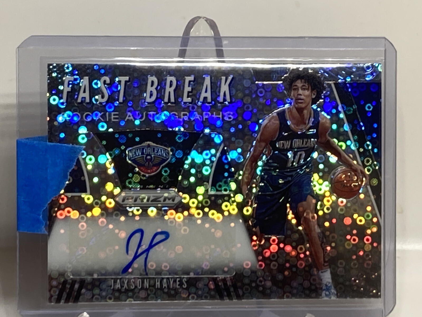 2019-20 Panini Prizm Fast Break Jaxson Hayes Auto